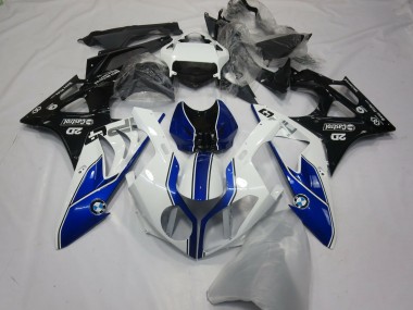 2015-2016 BMW S1000RR Motorcycle Fairings - White Blue Glossy Black Australia