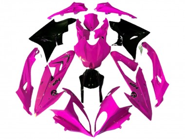 2009-2014 BMW S1000RR Motorcycle Fairings - Pink Glossy Black HP Australia