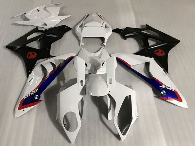 2015-2016 BMW S1000RR Motorcycle Fairings - White Red Blue Matte Black Australia