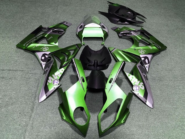 2017-2018 BMW S1000RR Motorcycle Fairings - Green Black Light Purple Australia