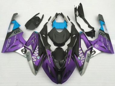 2017-2018 BMW S1000RR Motorcycle Fairings - Silver Purple Blue Matte Black Australia