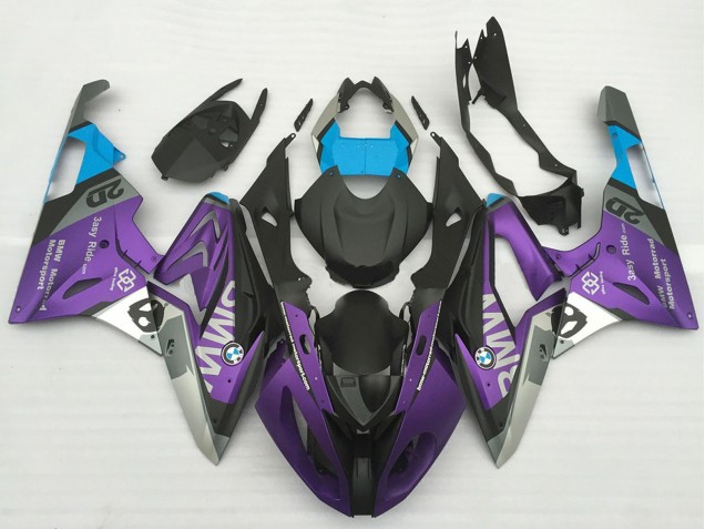 2017-2018 BMW S1000RR Motorcycle Fairings - Silver Purple Blue Matte Black Australia