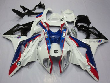 2009-2014 BMW S1000RR Motorcycle Fairing Kits - White Red Blue Glossy Black Australia