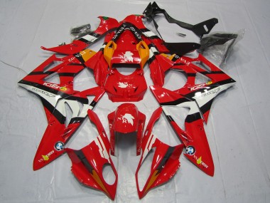 2017-2018 BMW S1000RR Motorcycle Fairings - Red White Black Australia