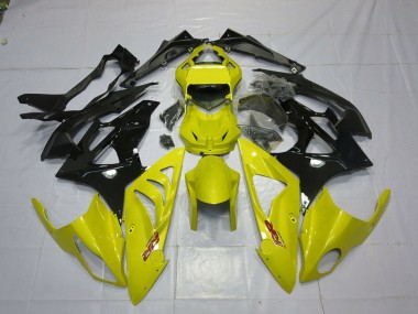 2009-2014 BMW S1000RR Motorcycle Fairings - Yellow Glossy Black Australia