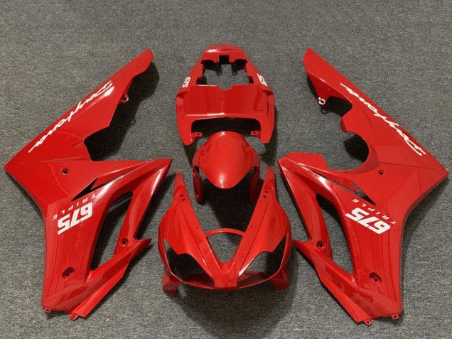2006-2008 Triumph Daytona 675 Motorcycle Fairings - Red Australia
