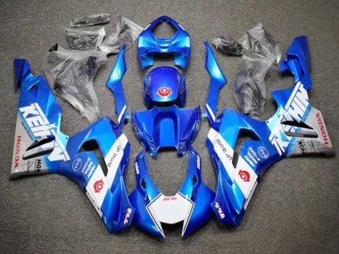 2020-2023 Honda CBR1000RR-R Motorcycle Fairings - Blue White Australia