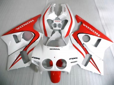 1987-1989 Honda CBR400RR NC23 Motorcycle Fairings - White Red Australia