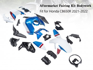 2019-2022 Honda CB650R Motorcycle Fairings - Blue Red Black Australia