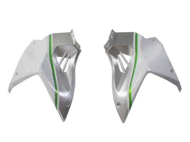 2015-2022 Kawasaki Ninja H2 Motorcycle Fairings - White Silver Green Australia