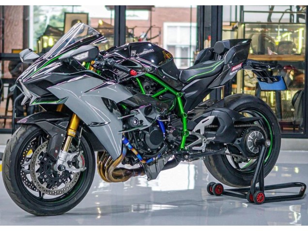 2015-2022 Kawasaki Ninja H2 Motorcycle Fairings - Grey Australia