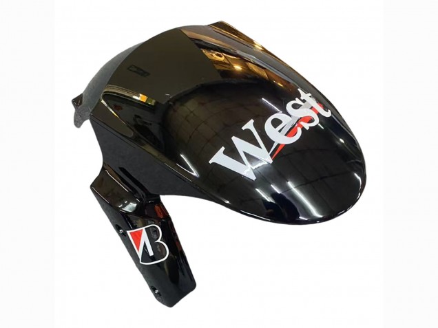 2010-2016 Kawasaki Z1000SX Motorcycle Fairings - Glossy Black Gold White Mobil West Australia