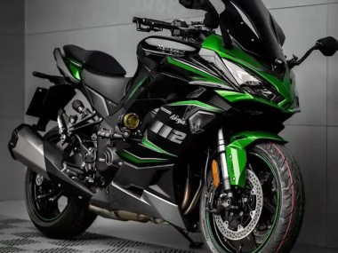 2020-2025 Kawasaki Z1000SX Motorcycle Fairing - Black Green Ninja Australia