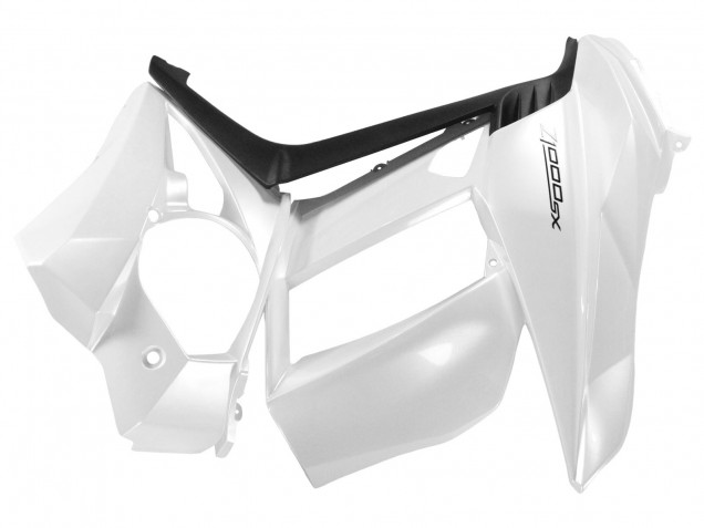 2010-2016 Kawasaki Z1000SX Motorcycle Fairings - Pearl White Black Australia