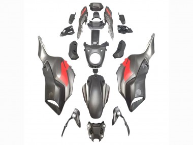 2012-2017 Yamaha MT07/FZ07 Motorcycle Fairings - Grey Red Australia
