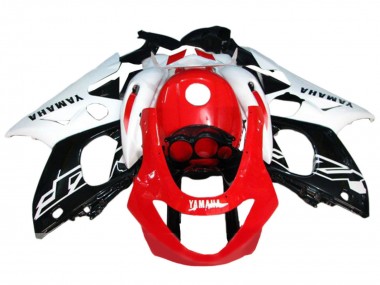 1996-2007 Yamaha YZF600R Thundercat Motorcycle Fairings - White Red Black Australia