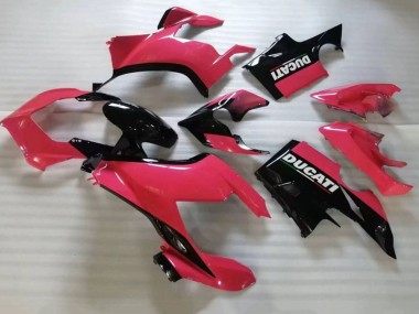 2020-2021 Ducati Panigale V4 V4S Motorcycle Fairing - Pink Glossy Black Australia