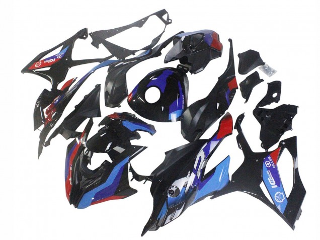 2023-2024 BMW S1000RR Motorcycle Fairing - Black Blue Red Australia