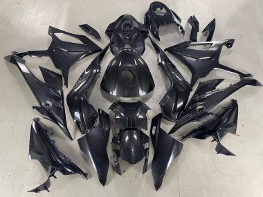 2023-2024 BMW S1000RR Motorcycle Fairings - Glossy Black Carbon Fiber Australia