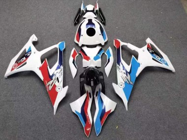 2019-2022 BMW S1000RR Motorcycle Fairings - White Red Blue Australia