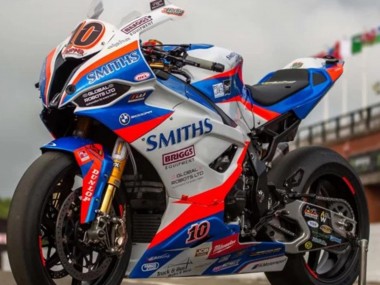 2019-2022 BMW S1000RR Motorcycle Fairings - Blue Red White Smiths Australia