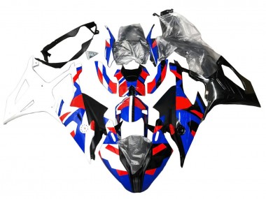 2019-2022 BMW S1000RR Motorcycle Fairings - Blue Red White Australia
