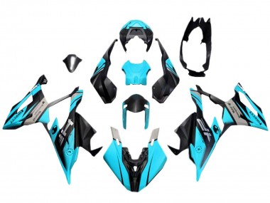 2019-2022 BMW S1000RR Motorcycle Fairings - Blue Black Australia