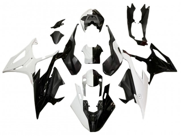2019-2022 BMW S1000RR Motorcycle Fairing - White Black Australia