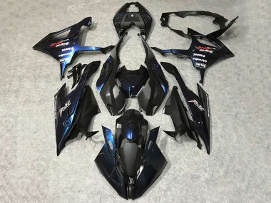 2019-2022 BMW S1000RR Motorcycle Fairings - Black Dark Blue Australia