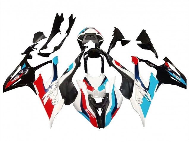 2019-2022 BMW S1000RR Motorcycle Fairing - Black White Blue Red Australia