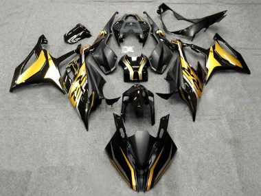 2019-2022 BMW S1000RR Motorcycle Fairing - Black Gold Australia