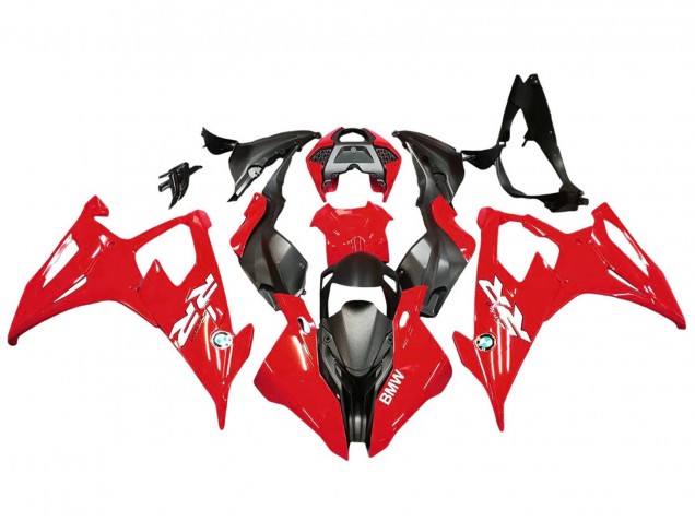 2019-2022 BMW S1000RR Motorcycle Fairing Kits - Red Black Australia
