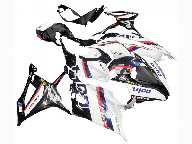 2019-2022 BMW S1000RR Motorcycle Fairings - White Black Pink Oxford Australia