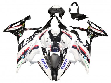 2019-2022 BMW S1000RR Motorcycle Fairings - White Black Pink Oxford Australia