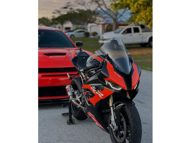 2019-2022 BMW S1000RR Motorcycle Fairings - Red Black Australia
