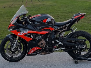2019-2022 BMW S1000RR Motorcycle Fairings - Red Black Australia