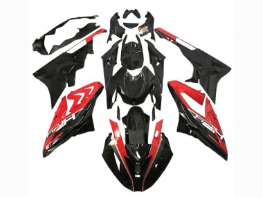 2017-2018 BMW S1000RR Motorcycle Fairings - Red Glossy Black Australia
