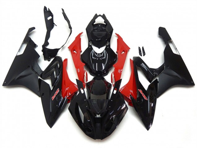 2017-2018 BMW S1000RR Abs Motorcycle Fairing - Red Glossy Black Matte Black Australia