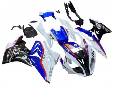 2017-2018 BMW S1000RR Bike Fairings - White Blue Red Glossy Black Australia