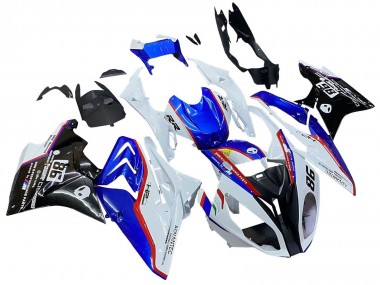 2017-2018 BMW S1000RR Bike Fairings - White Blue Red Glossy Black Australia