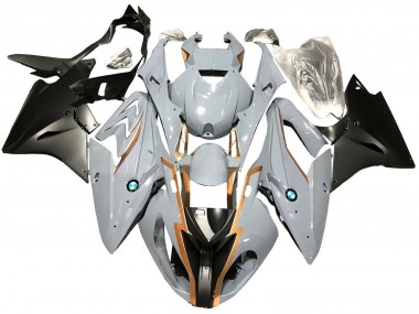 2017-2018 BMW S1000RR Motorcycle Fairings - Nardo Grey Matte Black Australia