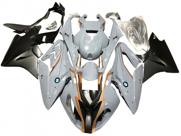 2017-2018 BMW S1000RR Motorcycle Fairings - Nardo Grey Matte Black Australia