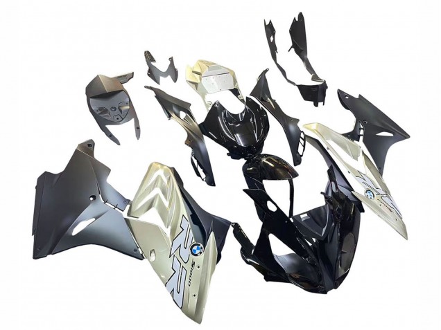 2017-2018 BMW S1000RR Motorcycle Fairings - Silver Black Australia