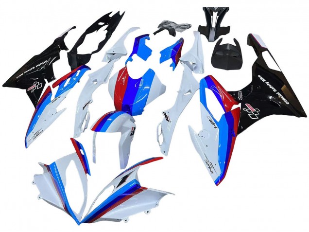2015-2016 BMW S1000RR Motorcycle Fairing Kits - White Red Blue Glossy Black Australia