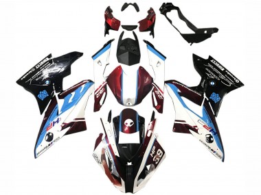2015-2016 BMW S1000RR Bike Fairings - White Red Blue Glossy Black Australia