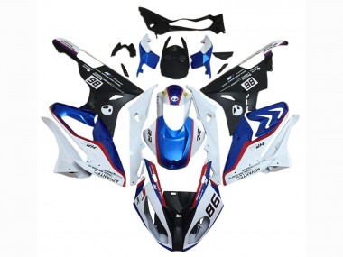 2015-2016 BMW S1000RR Motorcycle Fairing Kits - White Red Blue Matte Black Australia