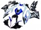 2015-2016 BMW S1000RR Motorcycle Fairing Kits - White Blue Glossy Black Australia