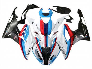2015-2016 BMW S1000RR Motorcycle Fairing - White Red Blue Matte Black Australia