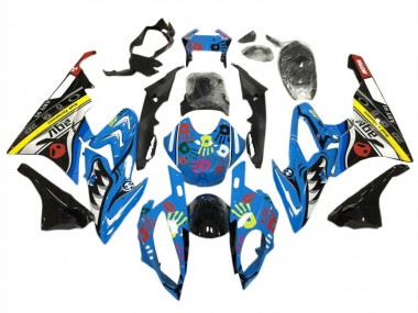 2015-2016 BMW S1000RR Motorcycle Fairing Kits - Yellow Blue Black Shark Australia