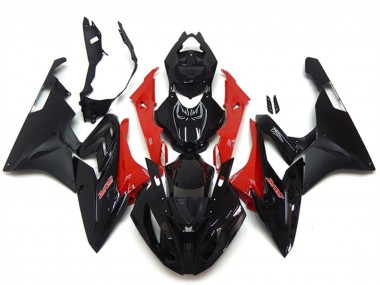 2015-2016 BMW S1000RR Motorcycle Fairing - Red Glossy Black Matte Black Australia